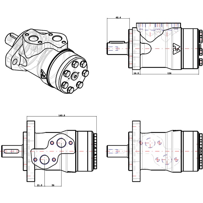 ORBITALNI MOTOR MP160CD