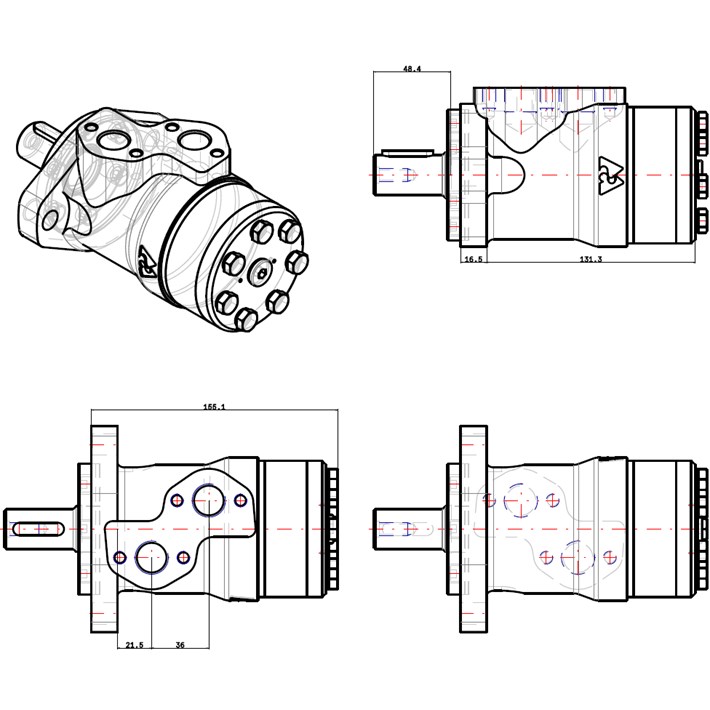 ORBITALNI MOTOR MP250CD