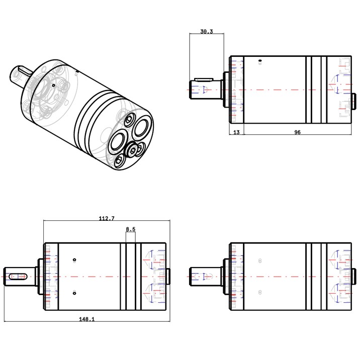 ORBITALNI MOTOR MM20C