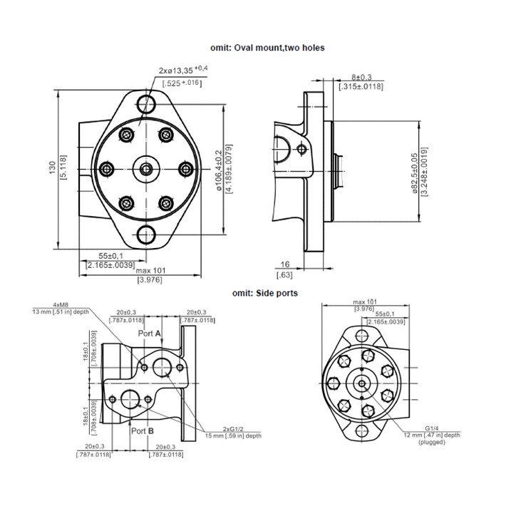 ORBITALNI MOTOR MP80SH