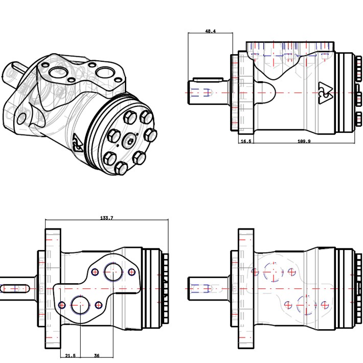 ORBITALNI MOTOR MP25CD