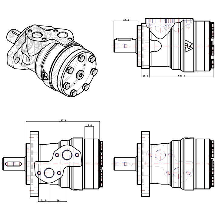 ORBITALNI MOTOR MR100CD