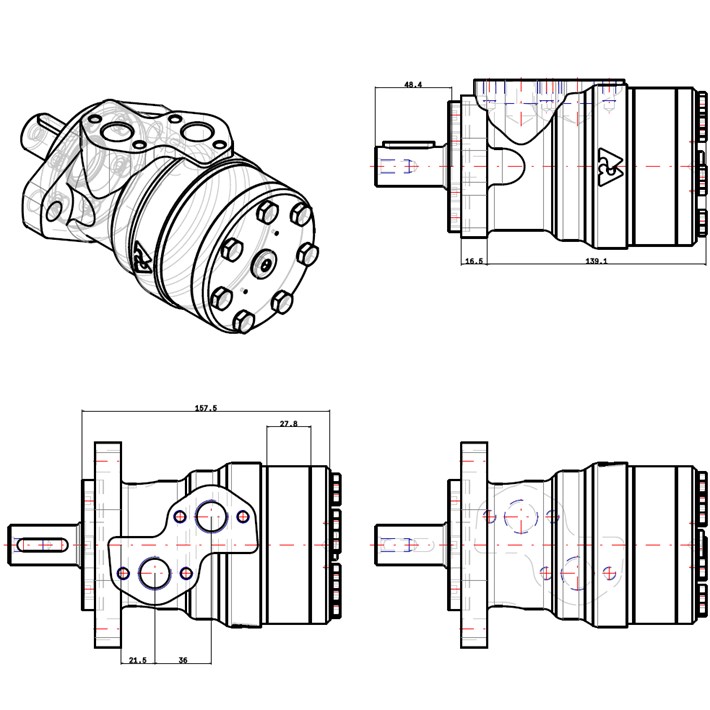 ORBITALNI MOTOR MR160CD