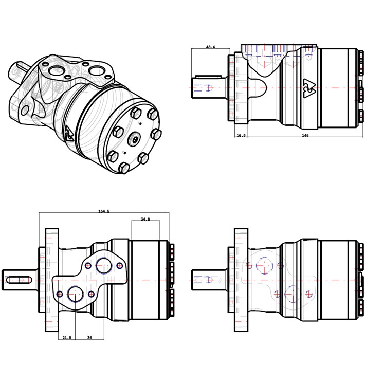 ORBITALNI MOTOR MR200CD