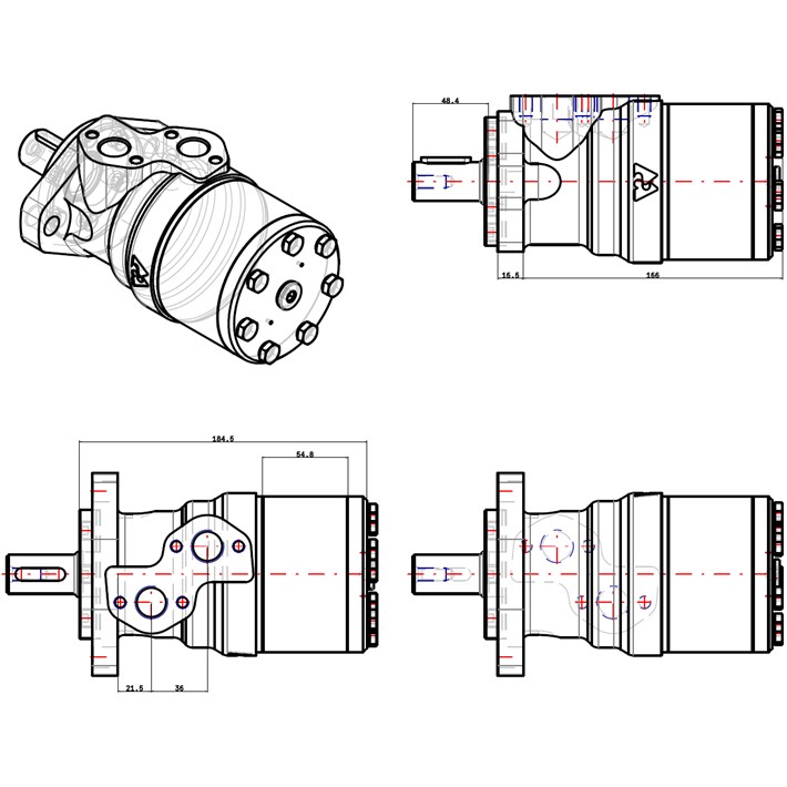 ORBITALNI MOTOR MR315CD