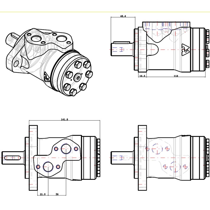 ORBITALNI MOTOR MP100CD