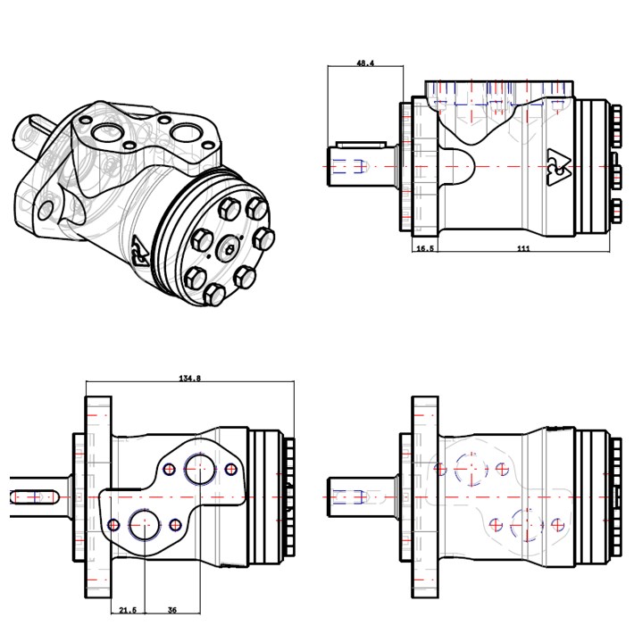 ORBITALNI MOTOR MP32CD
