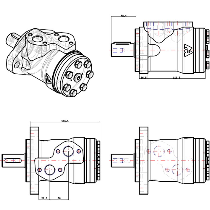 ORBITALNI MOTOR MP50CD