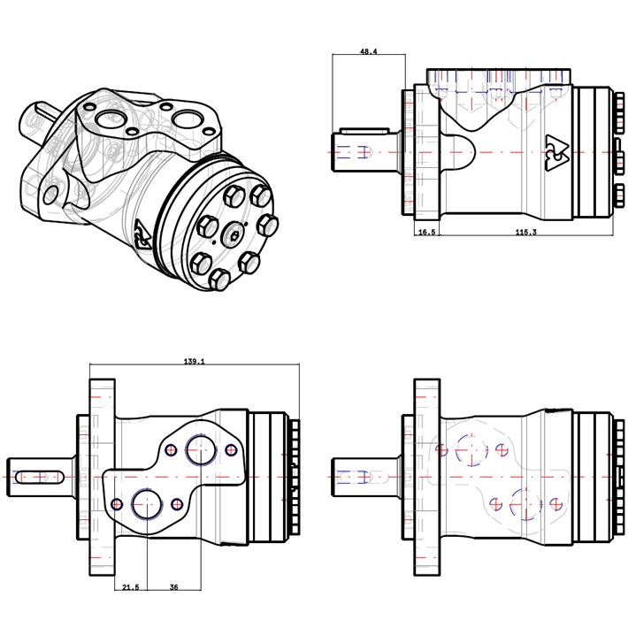 ORBITALNI MOTOR MP80CD