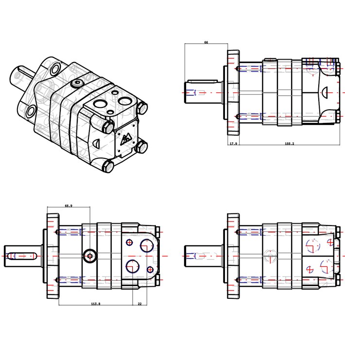 ORBITALNI MOTOR MS125C