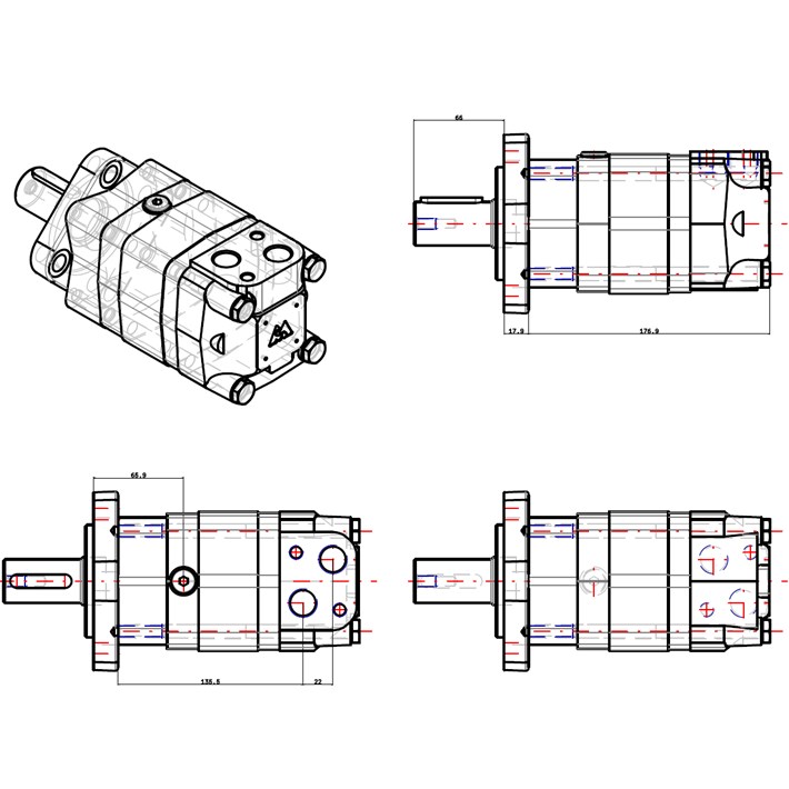 ORBITALNI MOTOR MSY250C